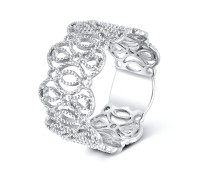 Magnificent Band Silver Ring NSR-2968